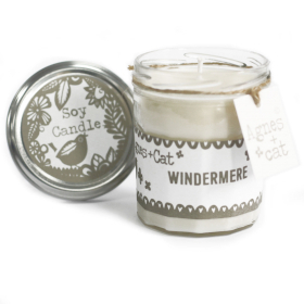 Sojawas Kaarsen Glazen Jam Pot - 220ml - AWGifts Nederland - Cadeau en Aromatherapie Artikelen Groothandel