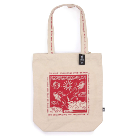 Hop Hare Tote Bag - Ik ben geliefd - 10oz Katoenen canvas