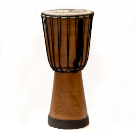 Handgemaakte Brede Top Djembe Drum - 40 cm - Beschadigd