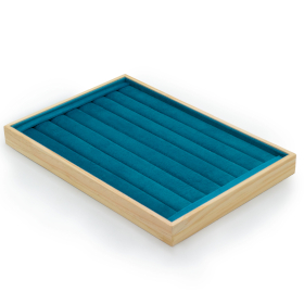 Zeven Lijn Ring Display Tray 35x24cm