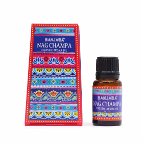 6x Banjara Indiase Geurolie 10ml - Nag Champa