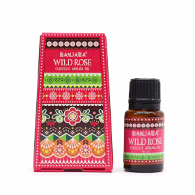 6x Banjara Indiase Geurolie 10ml - Wilde Roos