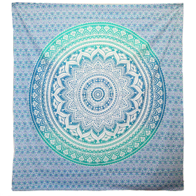 Wandkleed / Strandkleed - Umrao Mandala - Groen